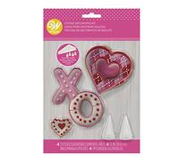 Wilton XO Valentine's Day Cookie Decorating Kit, 12-Piece