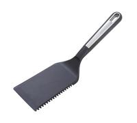 Wiltshire Aspire Lasagna Turner, Flipping & Turning, Solid Cooking Spatula Cutting Edge, Fish Slice, Heat-Resistant Utensil, Non-Stick, Non-Scratch, Anti-Slip Soft Touch, Grey & Silver, 33x8x8.3cm