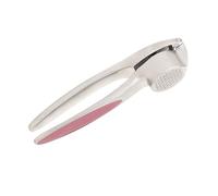 Wiltshire Colour Rush Garlic Press, Chrome Plated, Anti-Slip Soft Grip Handle, Kitchen Garlic Crusher, Press, Mincer, Heavy Duty, Strong and Durable, Easy to Use, Pink, 15.8x3.9x2.8cm