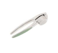 Wiltshire Colour Rush Garlic Press, Chrome Plated, Anti-Slip Soft Grip Handle, Kitchen Garlic Crusher, Press, Mincer, Heavy Duty, Strong & Durable, Easy to Use, Moss, 15.8x3.9x2.8cm