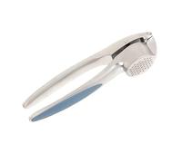 Wiltshire Colour Rush Garlic Press, Chrome Plated, Anti-Slip Soft Grip Handle, Kitchen Garlic Crusher, Press, Mincer, Heavy Duty, Strong and Durable, Easy to Use, Blue, 15.8x3.9x2.8cm