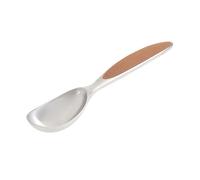 Wiltshire Colour Rush Ice Cream Scoop, Chrome Plated, Anti-Slip Soft Grip, Multi-Functional Gelato Sorbet Spoon & Server, Metal Dessert & Cookie Scoop, Mash Potato & Fruit Baller, Mocha, 17.5x3.8cm
