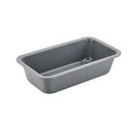Wiltshire Colour Rush Loaf Pan, Shale Grey, PFOA PTFE Free, Robust Baking Pan, Non-Stick Coating, Bakeware for Banana Bread, Cake Mould, 26.5x15.2x6.5cm, Internal Cake Size 24x13x6cm