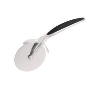 Wiltshire Colour Rush Pizza Cutter, Chrome Plated, Anti-Slip Comfortable Soft Grip Handle, Pizza Wheel, Pizza Slicer, Pizza Roller, Sharp Blade, Professional Pizza Knife, Black, 17.7x7.3x2cm
