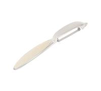 Wiltshire Colour Rush Swivel Peeler, Chrome Plated, Anti-Slip Comfortable Soft Grip Handle, Sharp Stainless Steel Blade, Potato Peeler, Fruit, Carrot, Apple, Heavy Duty & Durable, Biscotti, 16.5x2.2cm