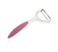 Wiltshire Colour Rush Y-Peeler, Chrome Plated, Anti-Slip Comfortable Soft Grip Handle, Sharp Stainless Steel Blade, Potato Peeler, Fruit, Carrot, Apple, Heavy Duty & Durable, Pink, 15x6.5x1.2cm