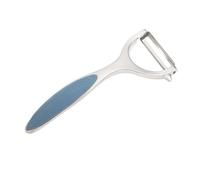 Wiltshire Colour Rush Y-Peeler, Chrome Plated, Anti-Slip Comfortable Soft Grip Handle, Sharp Stainless Steel Blade, Potato Peeler, Fruit, Carrot, Apple, Heavy Duty & Durable, Blue, 15x6.5x1.2cm