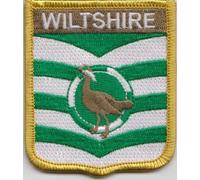 Wiltshire County Flag Embroidered Patch Badge