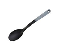 Wiltshire Diamond Handle Solid Spoon, Cooking and Serving Spoon, Dimensions: 31x6x3cm, Colour: Grey