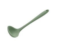 Wiltshire Mini Silicone Ladle, Cooking & Soup Serving Spoon, Heat-Resistant Utensil, Non-Stick, Non-Scratch, Moss, 21x6.3x5cm