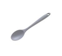 Wiltshire Mini Silicone Serving Spoon, Cooking Spoon, Heat-Resistant Utensil, Non-Stick, Non-Scratch, Pebble Grey, 20.2x4.4x1.8cm