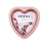 Wiltshire Rose Gold 19cm Heart Pan, PFOA PTFE Free, Robust Cake Pan