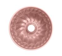 Wiltshire Rose Gold Round Fluted Cake Tin, PFOA PTFE Free, Ring Cake Mould