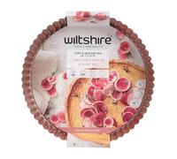 Wiltshire Rose Gold Round Quiche and Tart Pan, PFOA PTFE Free