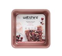 Wiltshire Rose Gold Square Cake Pan, PFOA PTFE Free, Robust Cake Pan