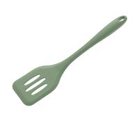 Wiltshire Silicone Slotted Turner, Flipping & Turning Tool, Fish Slice, Cooking & Serving Spatula, Heat-Resistant Utensil, Non-Stick, Non-Scratch, Moss, 29.5x6.9x1.7cm