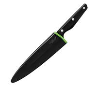 Wiltshire Staysharp Triple Rivet Multi-Purpose Carving Knife 20cm, Stainless Steel Sharp Blade for Chopping Cutting & Slicing, Built-in Sharpener, Slim Scabbard, Ergonomic Triple Rivet Handle
