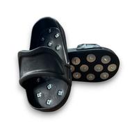 Wiltshire Wood Flooring Supplies Slide On Spiked Shoes For Levelling Compound And Screeding Size Xl (Uk 9-12)