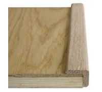 Wiltshire Wood Flooring Supplies Solid Oak Flooring L-Bead - 19 X 19mm - 2.4M Lengths - Lacquered