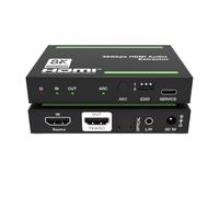 Wilxisum 8K@60 HDMI 2.1 and ARC Audio Extractor/Adapter, HDMI Audio to Optical, RCA R/L, Support 4K@120Hz, HDR10+, Dolby Vision, Dolby True Atmos, DTS-HD Audio Pass Through