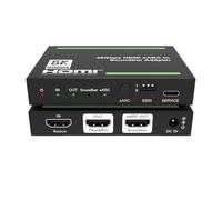 Wilxisum 8K@60 HDMI Audio to eARC Audio Extractor/Adapter, Out Audio to Soundbar, Compatible with SONOS ARC and Beam, Support 4K120Hz, HDR10+, Dolby Vision, Dolby Atmos, DTS:X Pass-Through