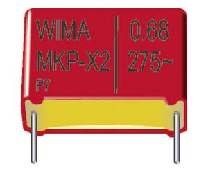 Wima MKX2AW36806A00KSSD Suppression Capacitors 0.68 µF 275 VAC PCB...