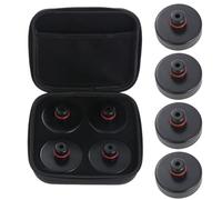 WiMas 4PCS Lifting Jack Pad Rubber Car Jack Jack Point Pad Body Pad Adapter with Storage Bag for Tesla Model 3/S/X/Y Vehicles