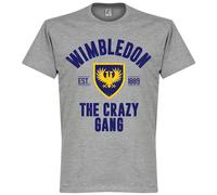 Wimbledon Men's Mens Established T-Shirt in Grey | Size: Large Wimbledon Grey L