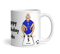 Wimbledon Shitting On MK Dons Funny Football Gift Team Rivalry Personalised Mug | Football Gift For Men | Funny Joke Spoof Football Team Mug |Football Rivalry vs Team | Football gift For Him
