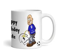 Wimbledon Weeing on MK Dons Funny Football Gift Mug | Personalised Rivalry Joke Spoof Team Mug | Wee on Any Team Gift for Men and Him