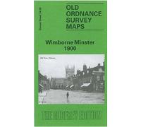 Wimborne Minster 1900: Dorset Sheet 34.08 (Old O.S. Maps of Dorset)
