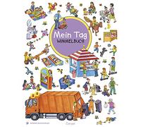 Wimmelbuch: Mein Tag - Kinderbücher ab 2 Jahr (Bilderbuch ab 2-4 Mädchen und Jungen)