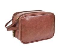 Wimnqie Toiletry Bag for Men, Hygiene Bag for Men, Shaving Bag Men's Toiletry Bag, Reusable Men's Cosmetic Bag, Toiletry Bag Organiser, Large Travel Toiletry Bag for Men, brown, see description, See
