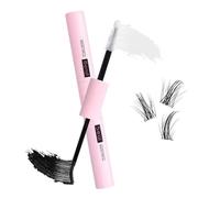 wimony Lash Bond and Seal Cluster Eyelash Lashes Glue for Individual DIY Eyelash Extensions Lasting Strong Hold Waterproof 2 in 1 Mascara Eyelash Extension Glue