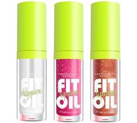 wimony Plumping Lip Oil, 3PCS Plumping Lip Gloss Set Long Lasting Tinted Glitter Liquid Lip Gloss, Hydrating Nourishing Lip Care Oil Lip Tint Lip Glaze Liquid Lipsticks for Girls and Women