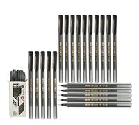 WIN 20 x 0.7mm Ball Pen Triam BLACK Smooth Ballpoint Pens School Office Business