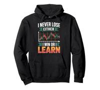 Win Or I Learn Stock Market Stocks Investor Day Trader Pullover Hoodie