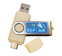 Win Repair USB - Windows Repair Reinstall Data Recovery Drivers Bootable Thumb Drive Stick for PC