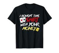 Win the pot with poker case, bluff and poker face I jiker T-Shirt