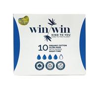 Win Win Sustainable Ultra Night Pad Pack 10 (Pack of 12) 1021