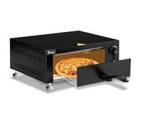 Winado - Electric Pizza Oven Countertop Commercial Pizza Oven Indoor Stainless Steel 1100W with Removable Crumb Tray for Home Pizza Restaurant Use Color