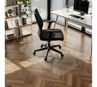 Winado Office Chair Mat for Hard Floor, 36"x48" Non-Slip Under Computer Desk Chair Floor Protector, Heavy Duty Clear Plastic Chair Mats for Rolling Gaming and Work Chairs (Hard Floor 90*120*0.2cm)