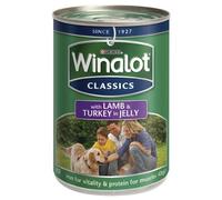 Winalot Classics Lamb & Turkey in Jelly 400g (Pack of 12)