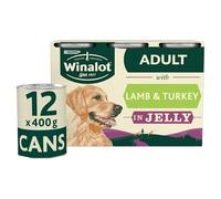 Winalot Classics Lamb and Turkey in Jelly Dog Food Cans - 12 x 400g