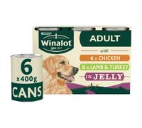 WINALOT Classics Mixed in Jelly Wet Dog Food - 6 x 400g