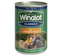 Winalot Classics with Chicken in Jelly 400g (Pack of 12 x 400g)
