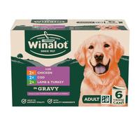 Winalot Cod in Gravy Wet Dog Food 6x400g
