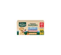 WINALOT Friday Suppers Mixed Variety Fish in Gravy Wet Dog Food 40x100g