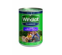 Winalot Lamb and Turkey in Jelly 400 g (Pack of 24)