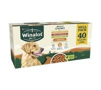 Winalot Meaty Chunks Mixed in Gravy Wet Dog Food 40x100g